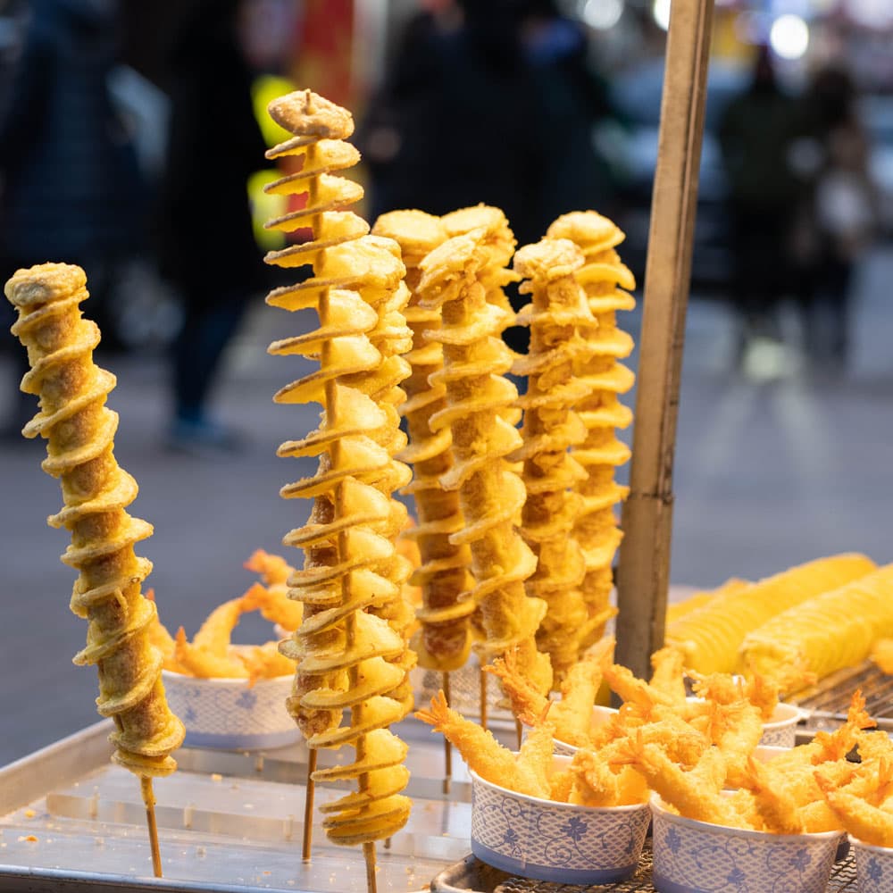 Myeongdong Street Food Market — 
