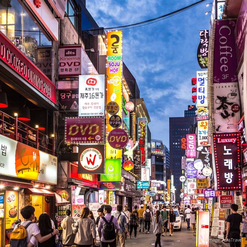 Myeongdong Street Food Market — 