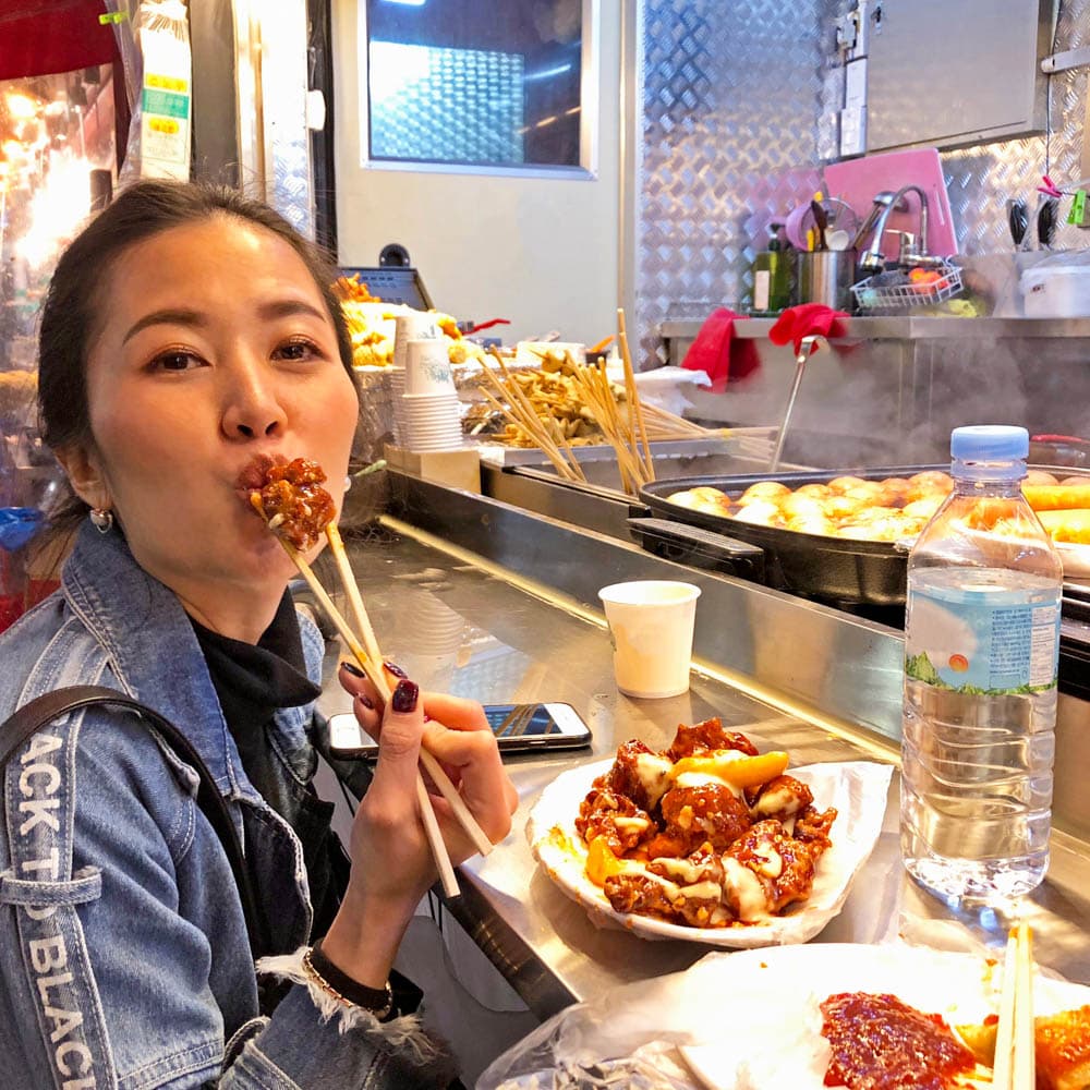 Myeongdong Street Food Market — 