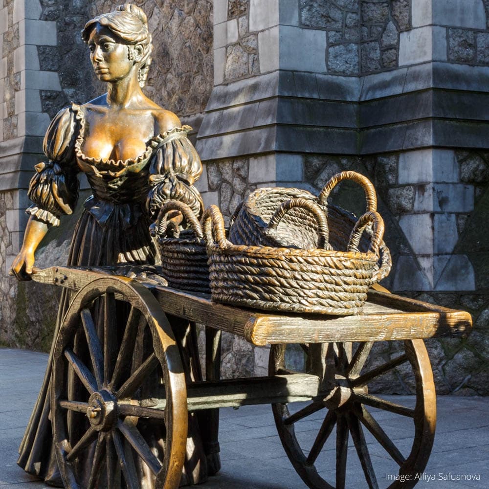 Molly Malone Statue — 