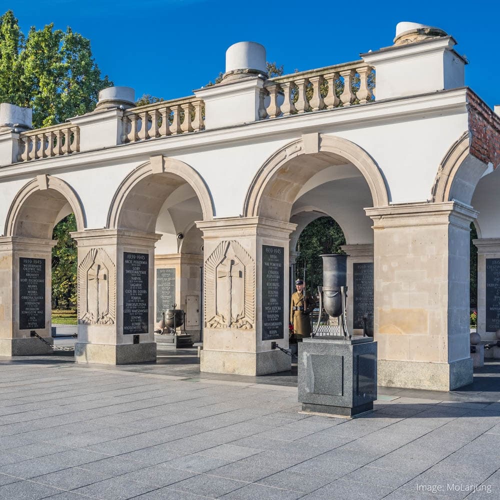 Tomb of the Unknown Soldier — Warsaw, Poland, Eastern Europe