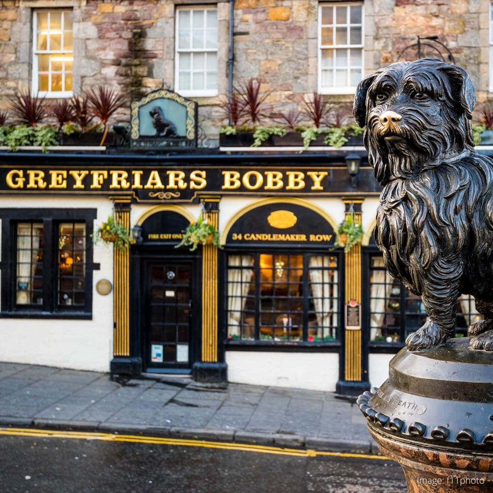 Greyfriar's Bobby Fountain — Edinburgh, Scotland, United Kingdom