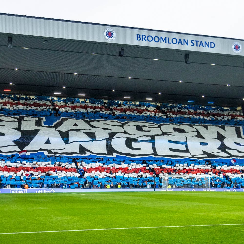 Rangers v Celtic at Ibrox Stadium — 