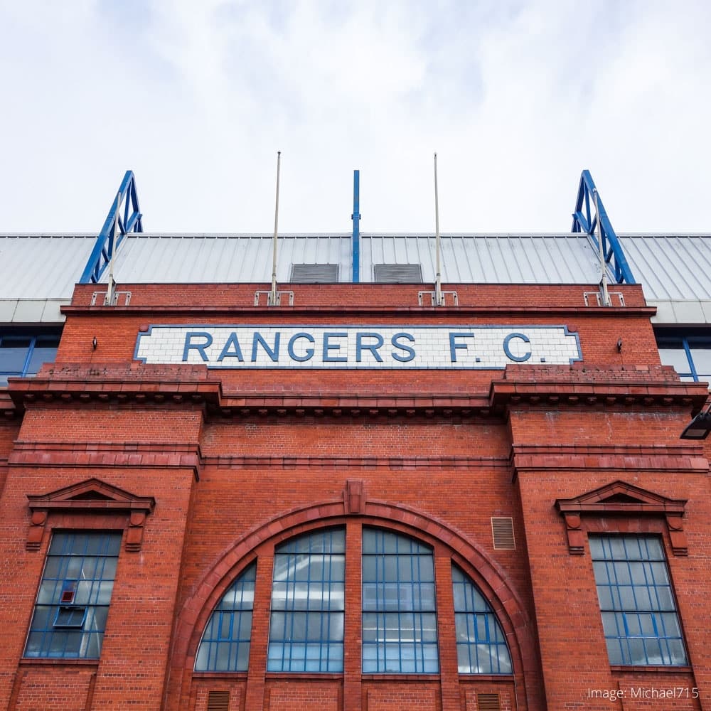 Rangers v Celtic at Ibrox Stadium — 
