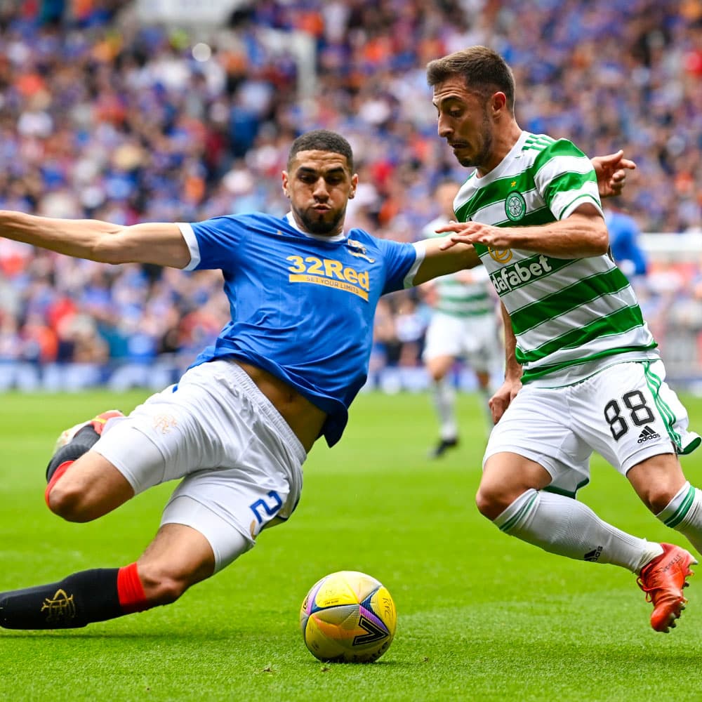 Rangers v Celtic at Ibrox Stadium — Glasgow, Scotland, United Kingdom