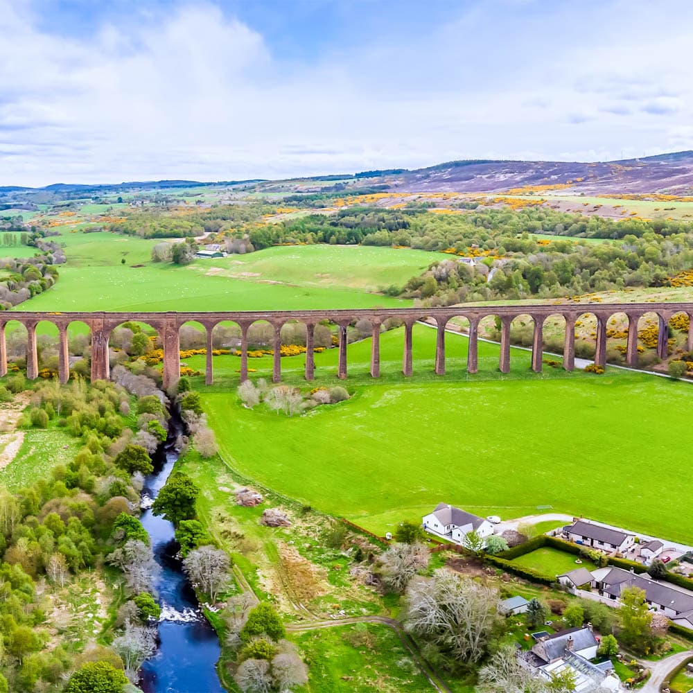 Culloden Viaduct — Inverness, Scotland, United Kingdom