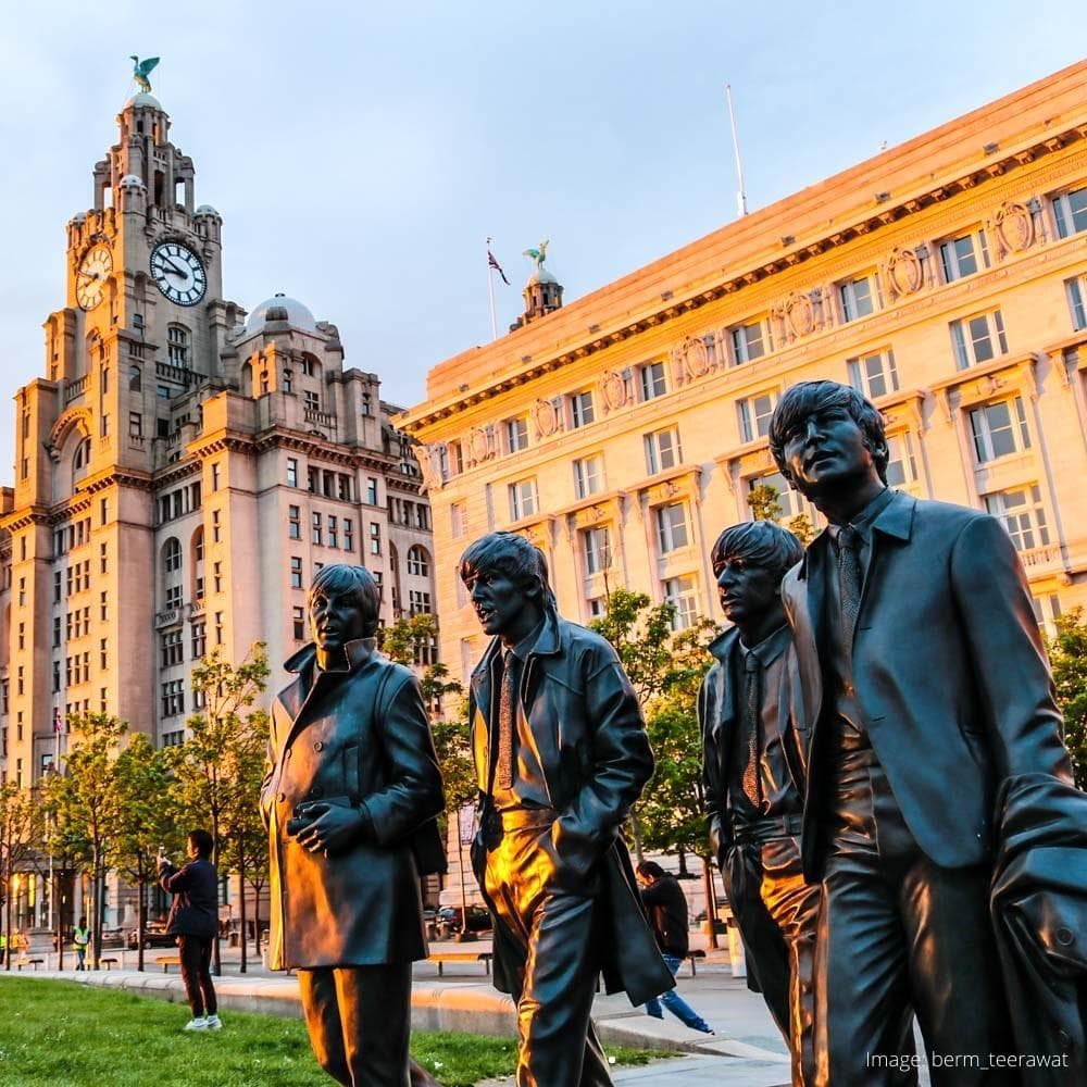 Beatles Statue — Liverpool, England, United Kingdom