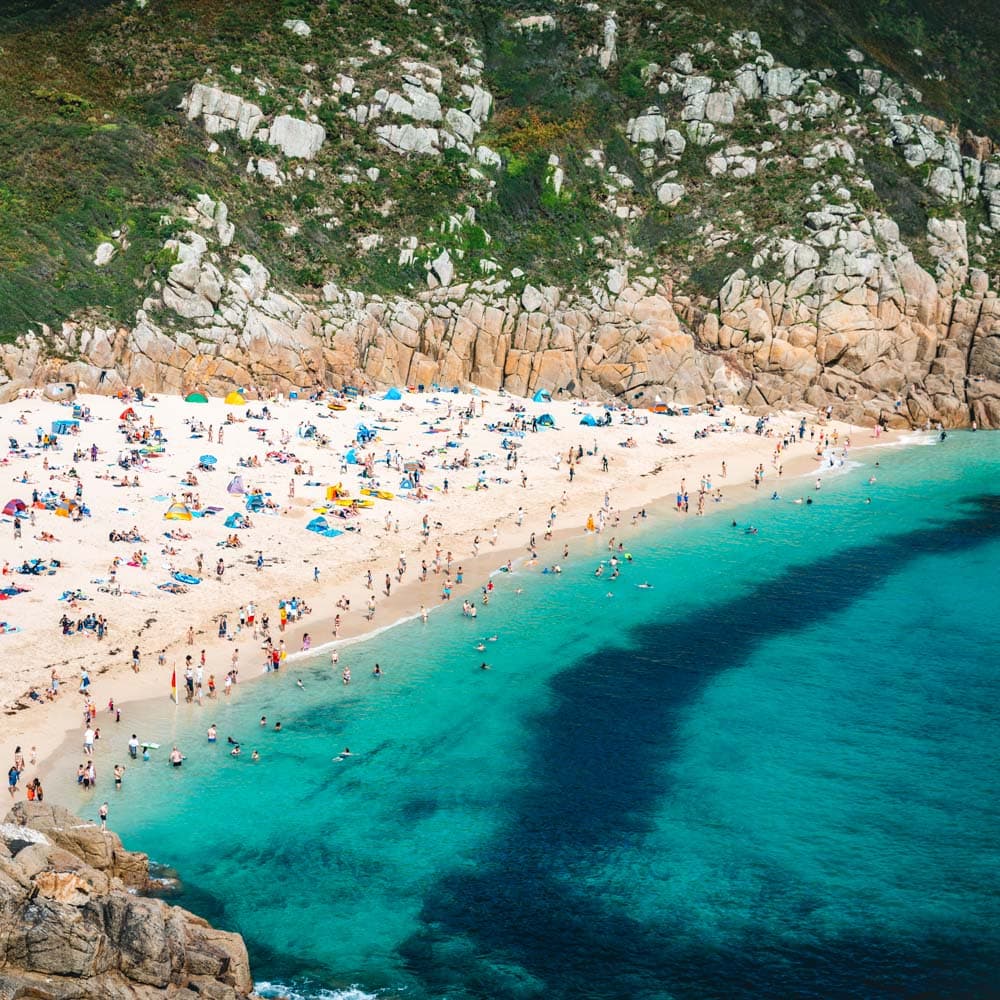 Porthcurno Beach — Cornwall, England, United Kingdom