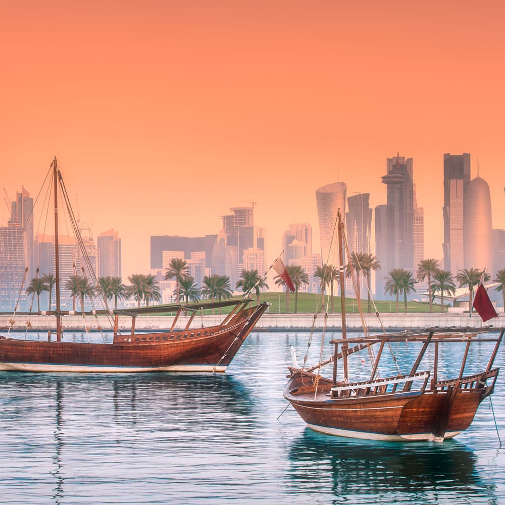 Doha Corniche — Doha, Qatar, Middle East