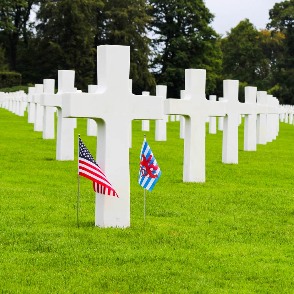 Luxembourg American Cemetery Memorial — Luxembourg, Western Europe