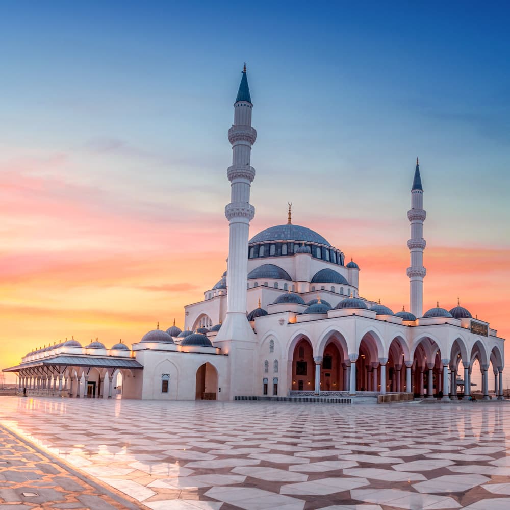 Sharjah Mosque — Sharjah, United Arab Emirates, Middle East