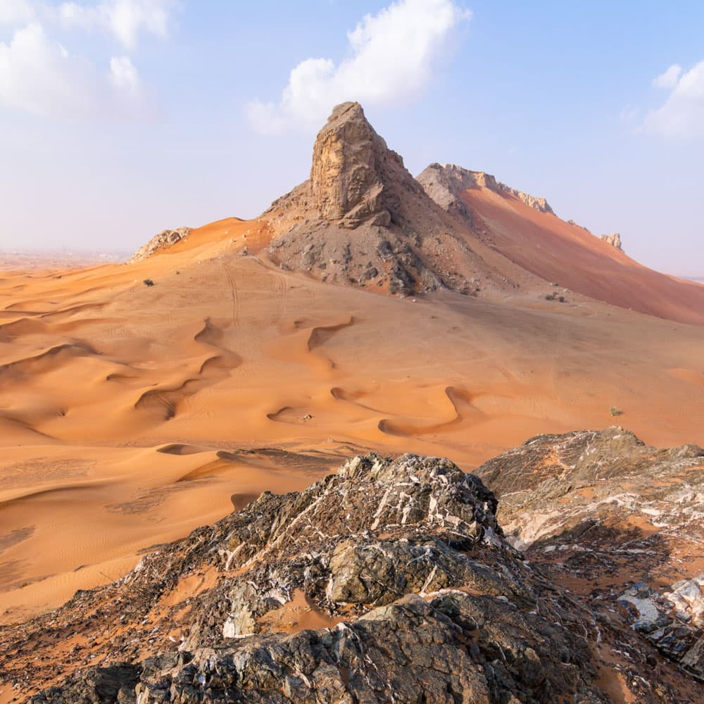 Fossil Rock — Sharjah, United Arab Emirates, Middle East