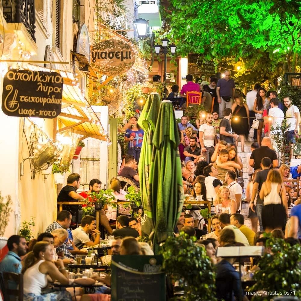 Plaka — Athens, Greece, Western Europe