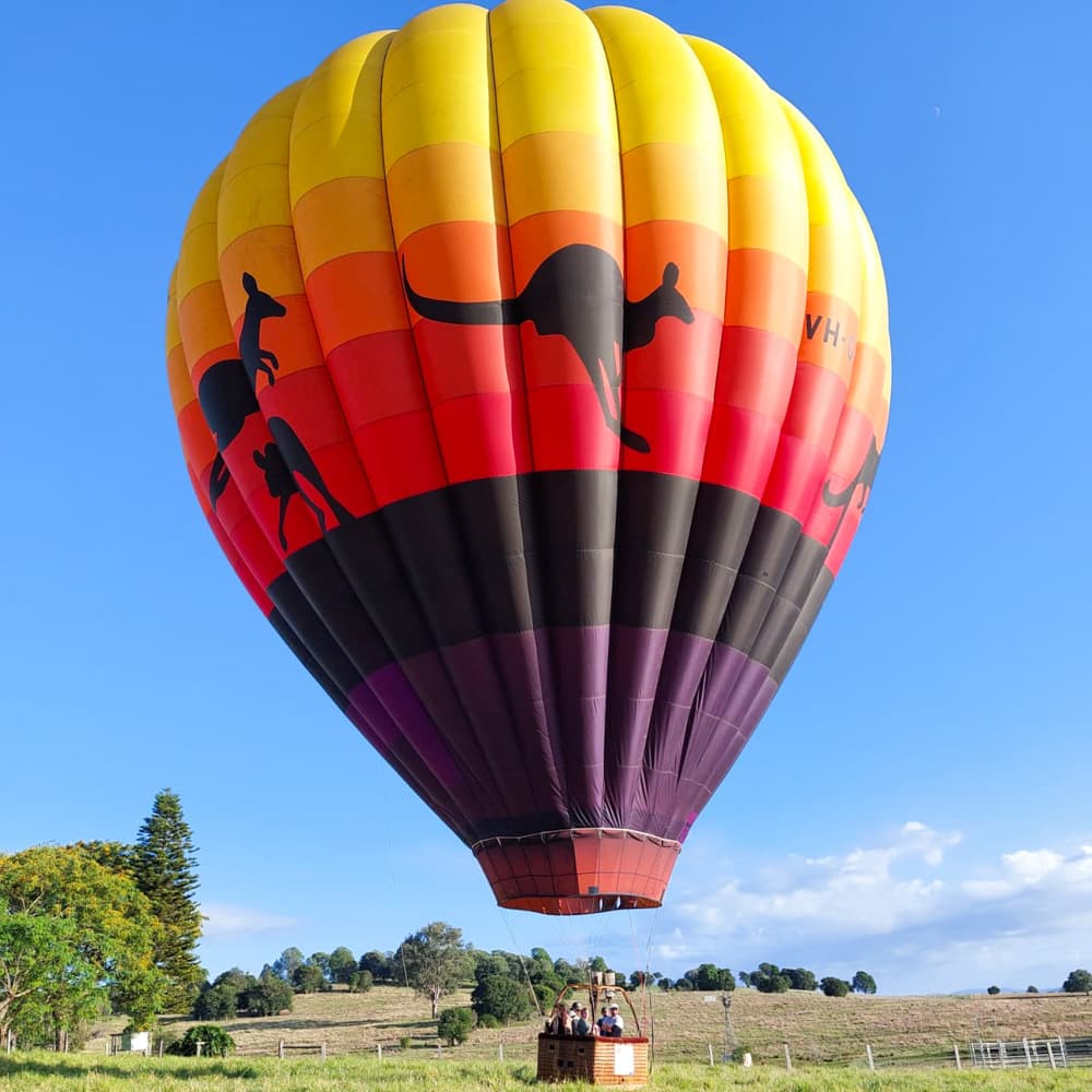 Floating Images Hot Air Balloon Flights — 