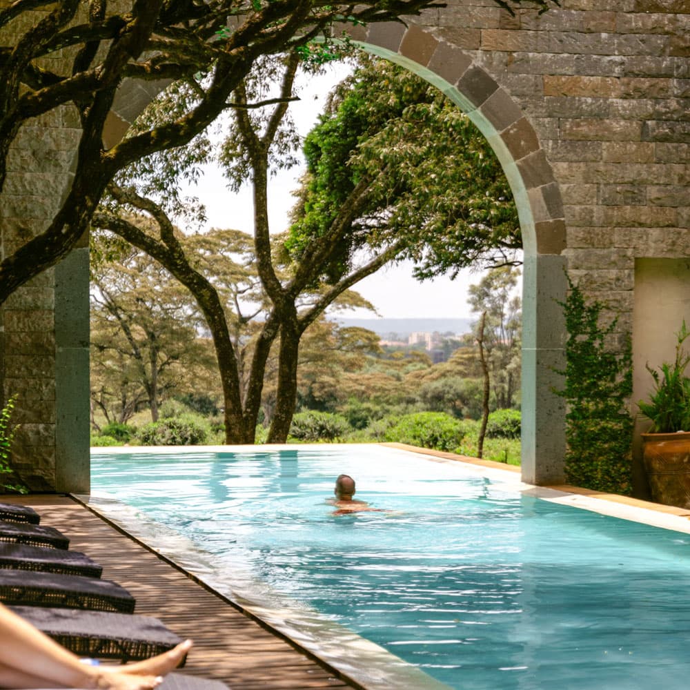 Giraffe Manor, Nairobi — 