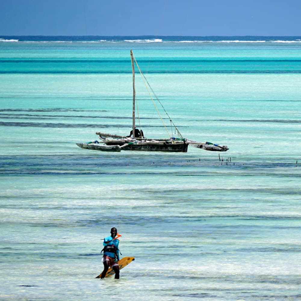 Jambiani Beach, Zanzibar — 