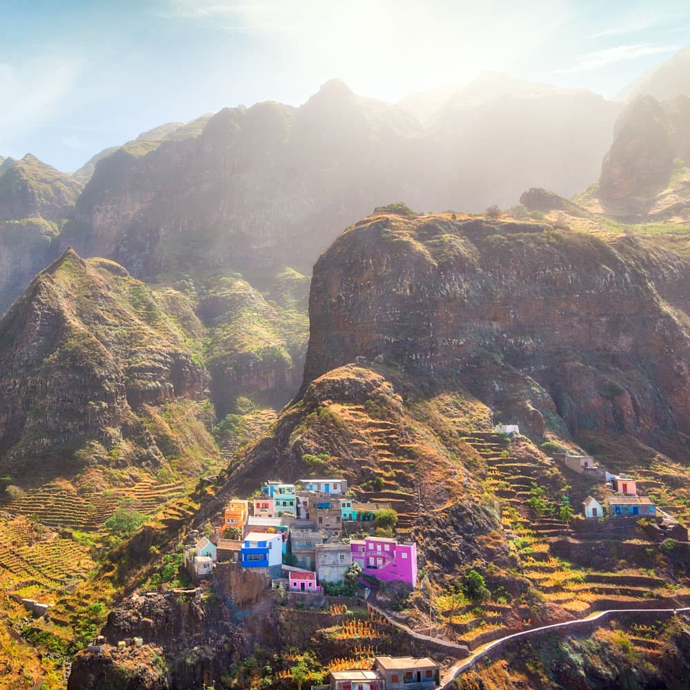 Fontainhas Village, Santo Antao — 