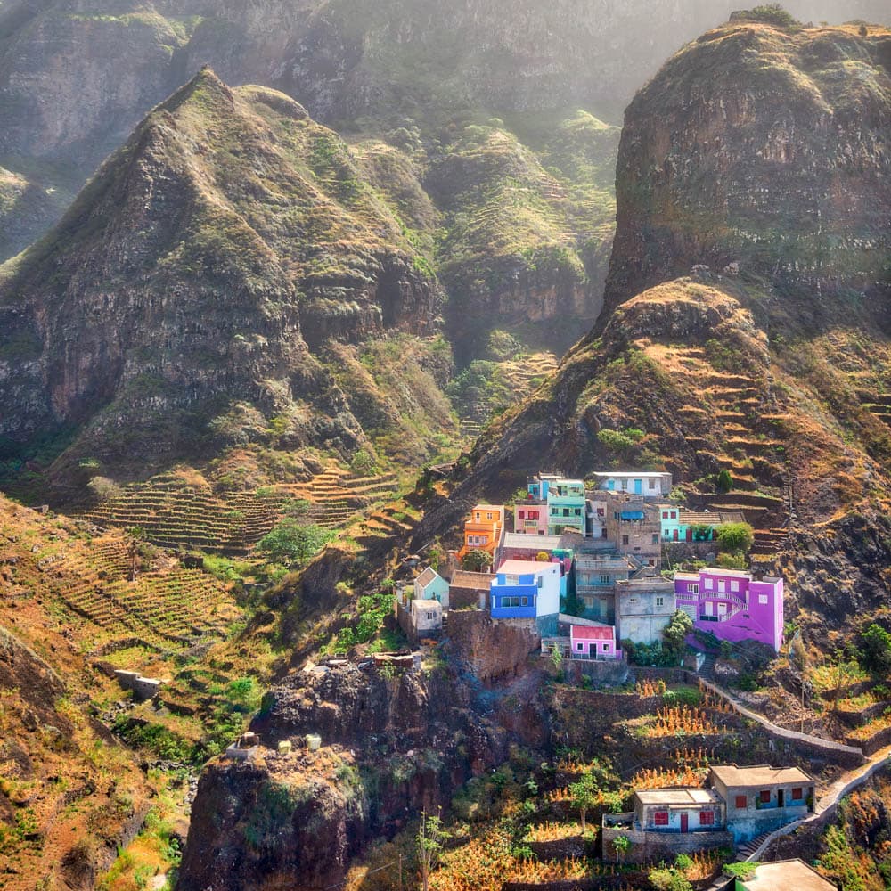 Fontainhas Village, Santo Antao — 