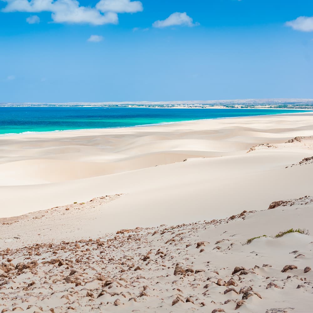 Praia de Santa Monica, Boa Vista — Cabo Verde, Africa