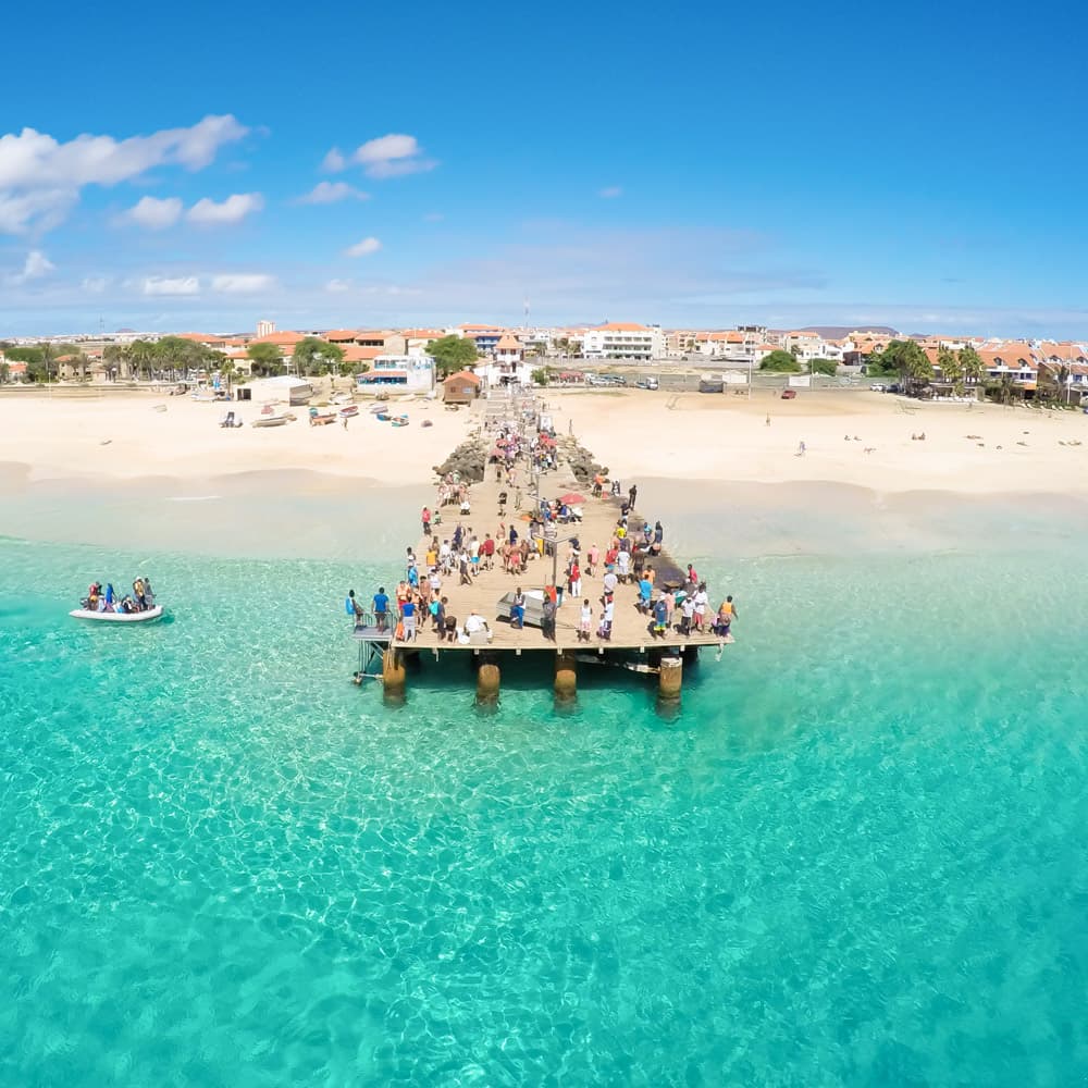 Santa Maria Beach, Sal — Cabo Verde, Africa