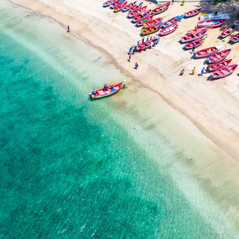 Tarrafal Beach, Santiago — 