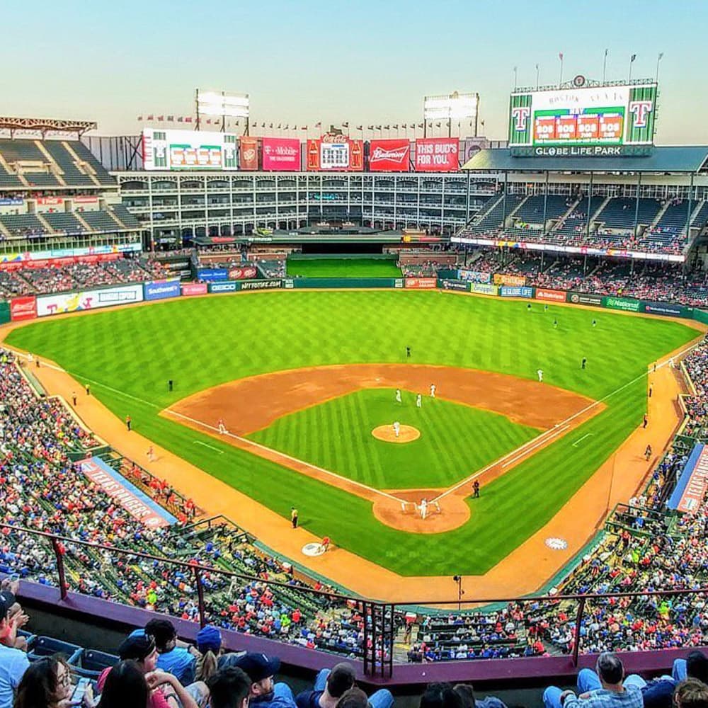 Texas Rangers at Globe Life Field — Dallas, Texas, United States, North America
