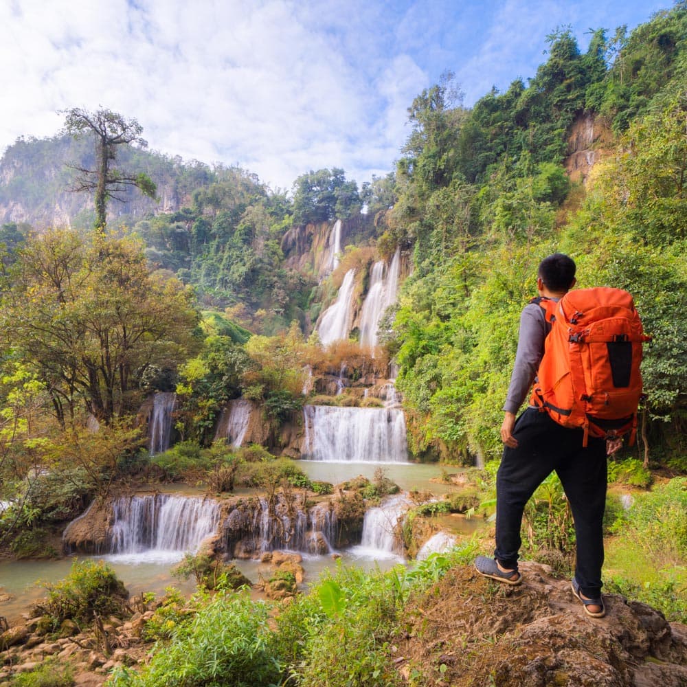 Thi Lo Su Waterfall — 