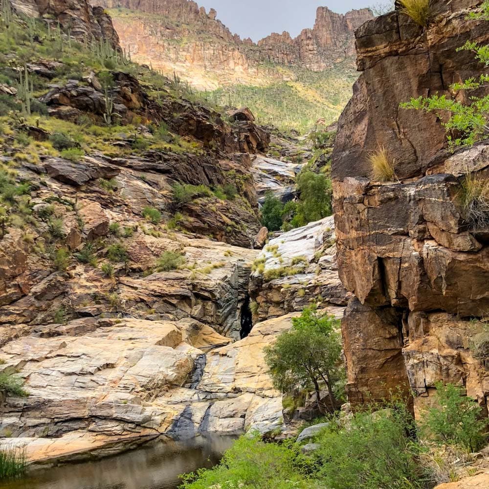 Seven Falls — Southern Arizona, Arizona, United States, North America