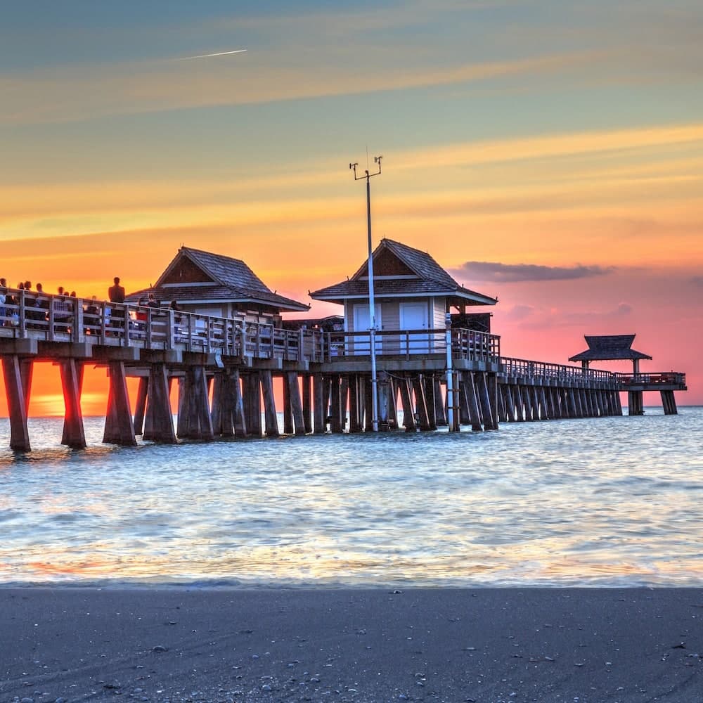 Naples Pier — Naples, Paradise Coast, Florida, United States, North America