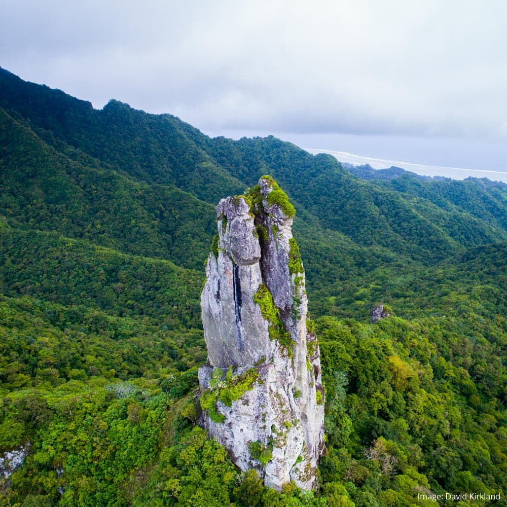 Te Rua Manga, Rarotonga — 