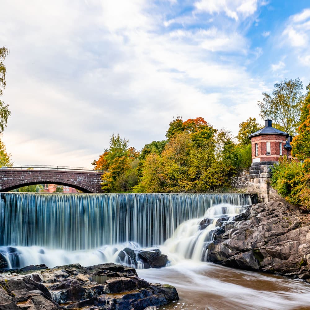 Vanhakaupunki Waterfall — Finland, Scandinavia