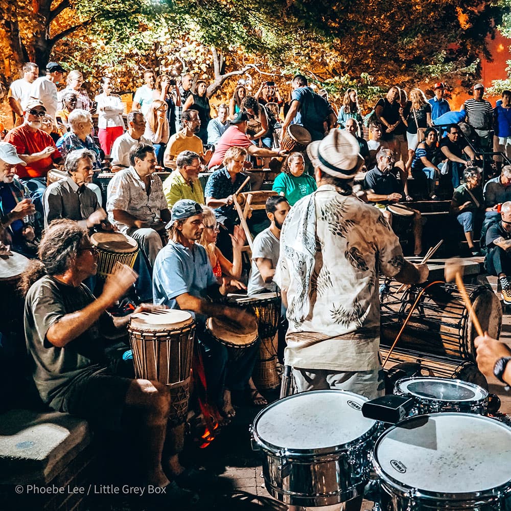 Asheville Drum Circle — 