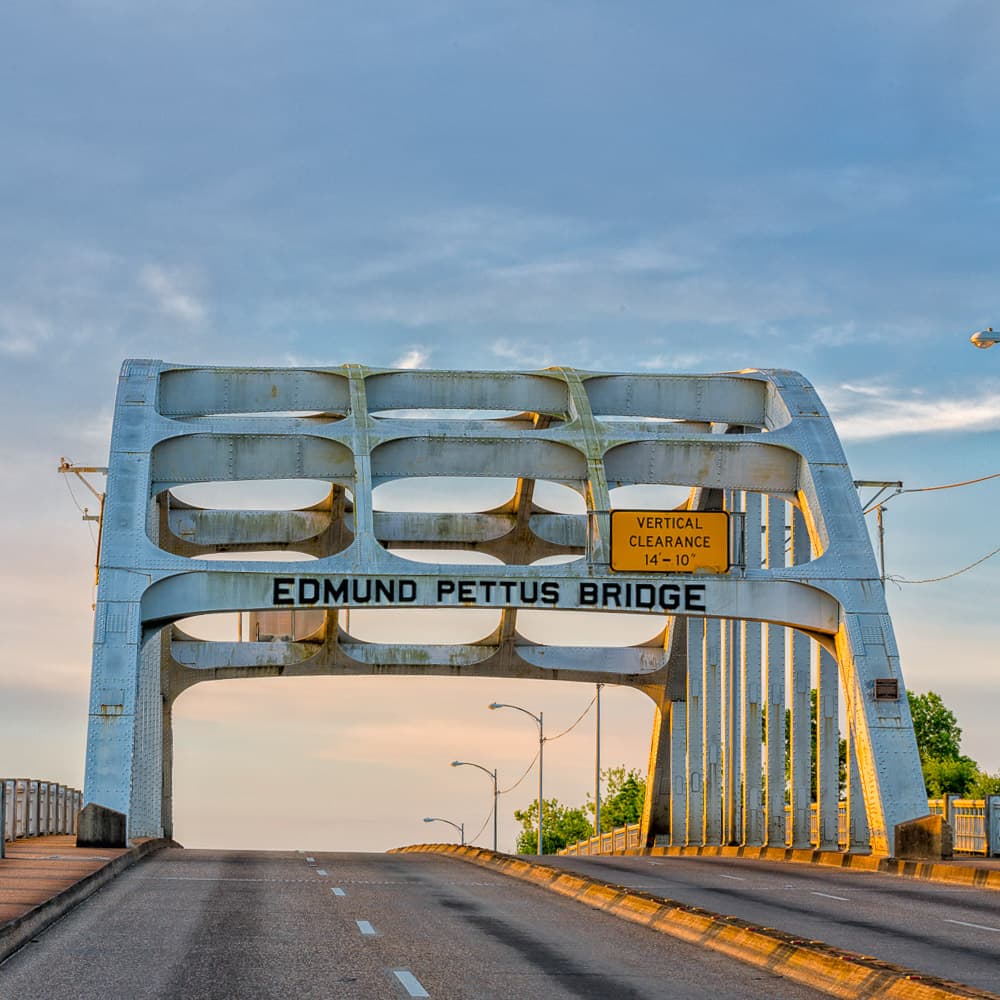 Edmund Pettus Bridge — Alabama, United States, North America