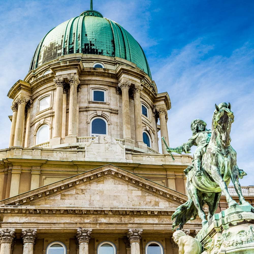 Buda Castle — Budapest, Hungary, Eastern Europe