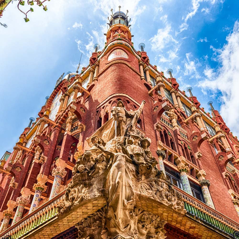 Palau de la Música Catalana — Barcelona, Catalonia, Spain, Western Europe