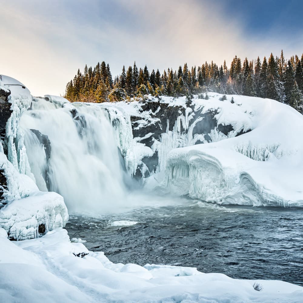 Tannforsen Waterfall — 