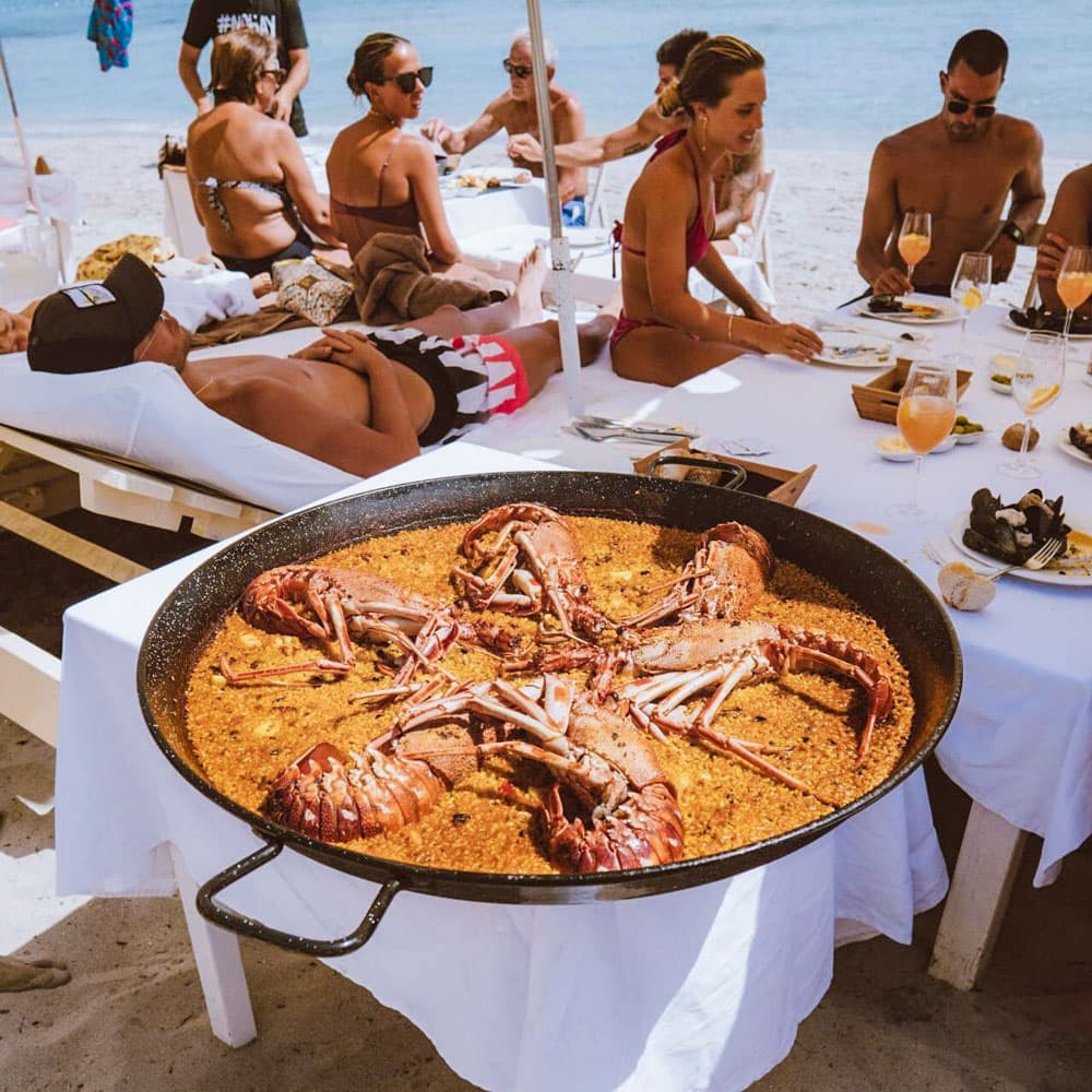 Beso Beach Ibiza — Ibiza, Balearic Islands, Spain, Western Europe