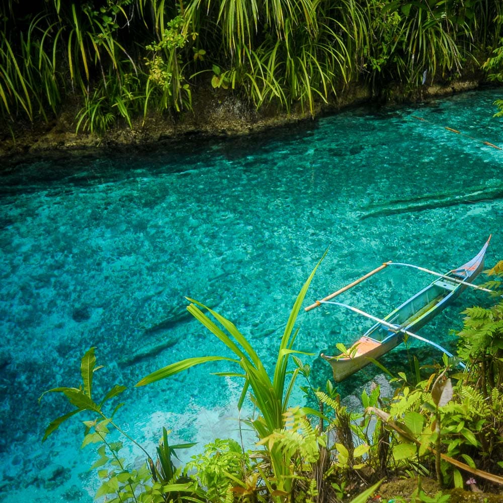 Hinatuan Enchanted River — Philippines, Asia