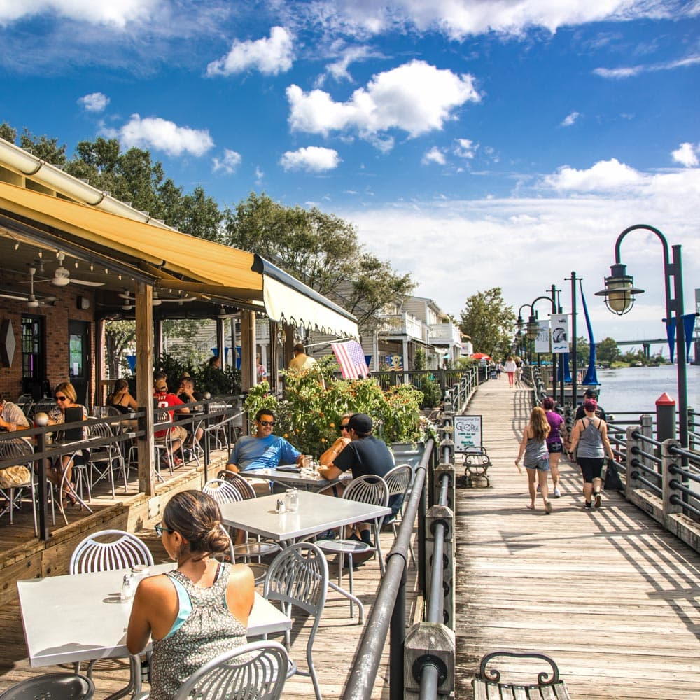 The George on the Riverwalk — North Carolina, United States, North America
