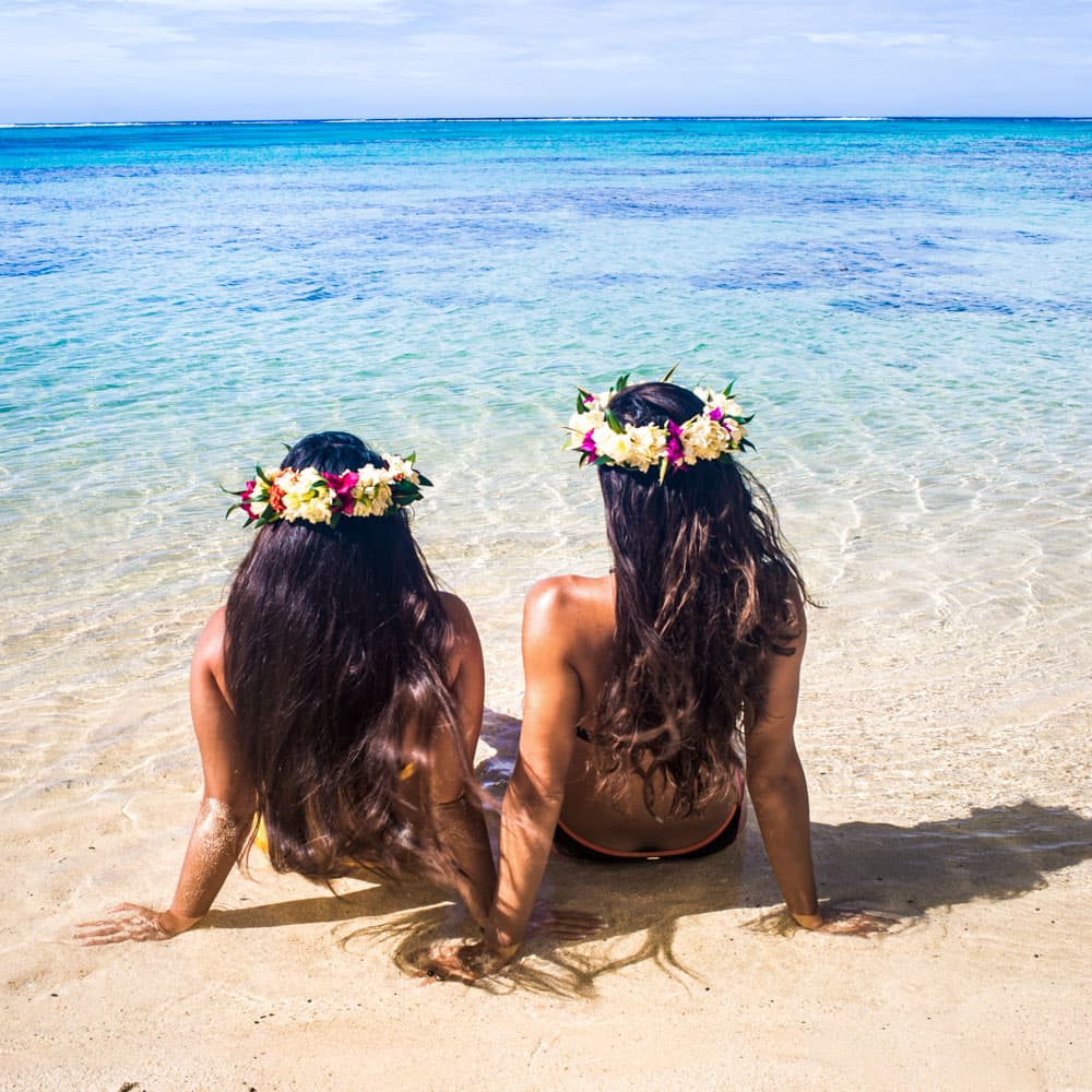 Titikaveka Beach, Rarotonga — 
