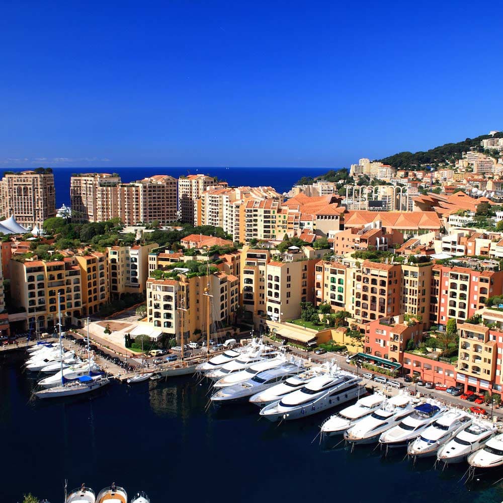 Fontvieille Harbour — Monaco, Western Europe