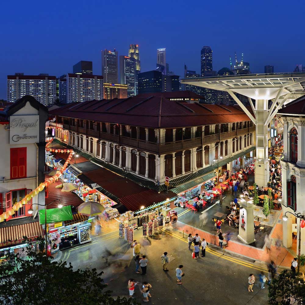 Chinatown Food Street — Singapore, Asia