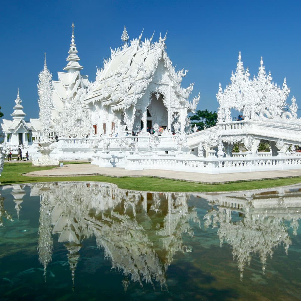 Wat Rong Khun White Temple — Thailand, Asia