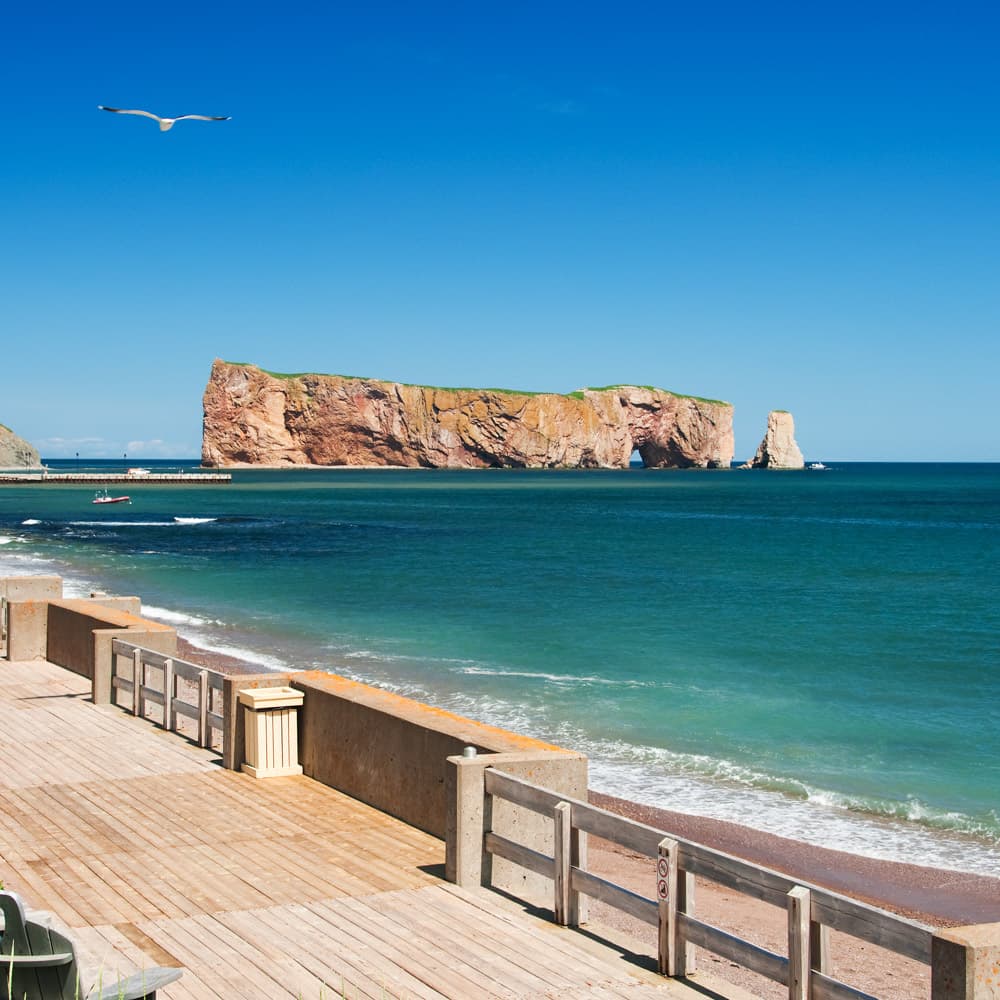 Percé Rock — Canada, North America