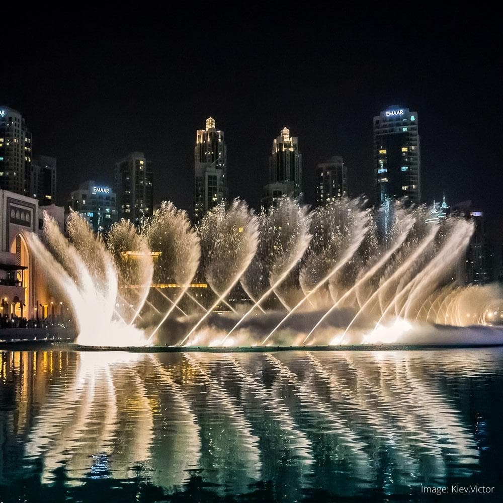 The Dubai Fountain — 
