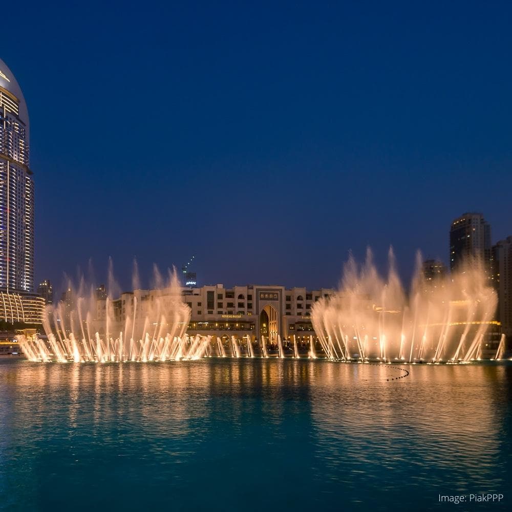 The Dubai Fountain — 