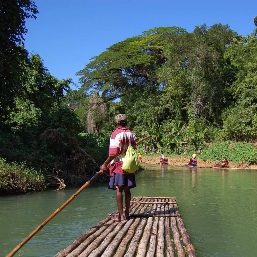 Martha Brae River Rafting — Jamaica, Caribbean