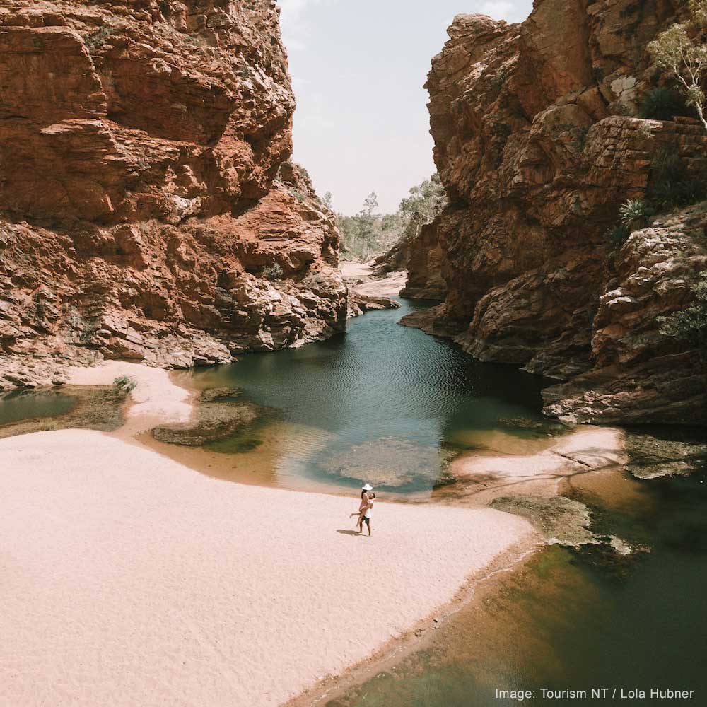 Ellery Creek Big Hole — Alice Springs, The NT, Australia, Oceania