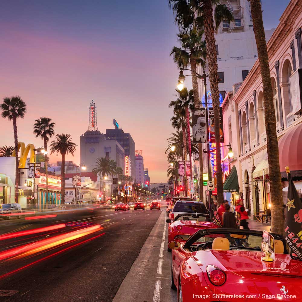 Hollywood Boulevard — Los Angeles, California, United States, North America