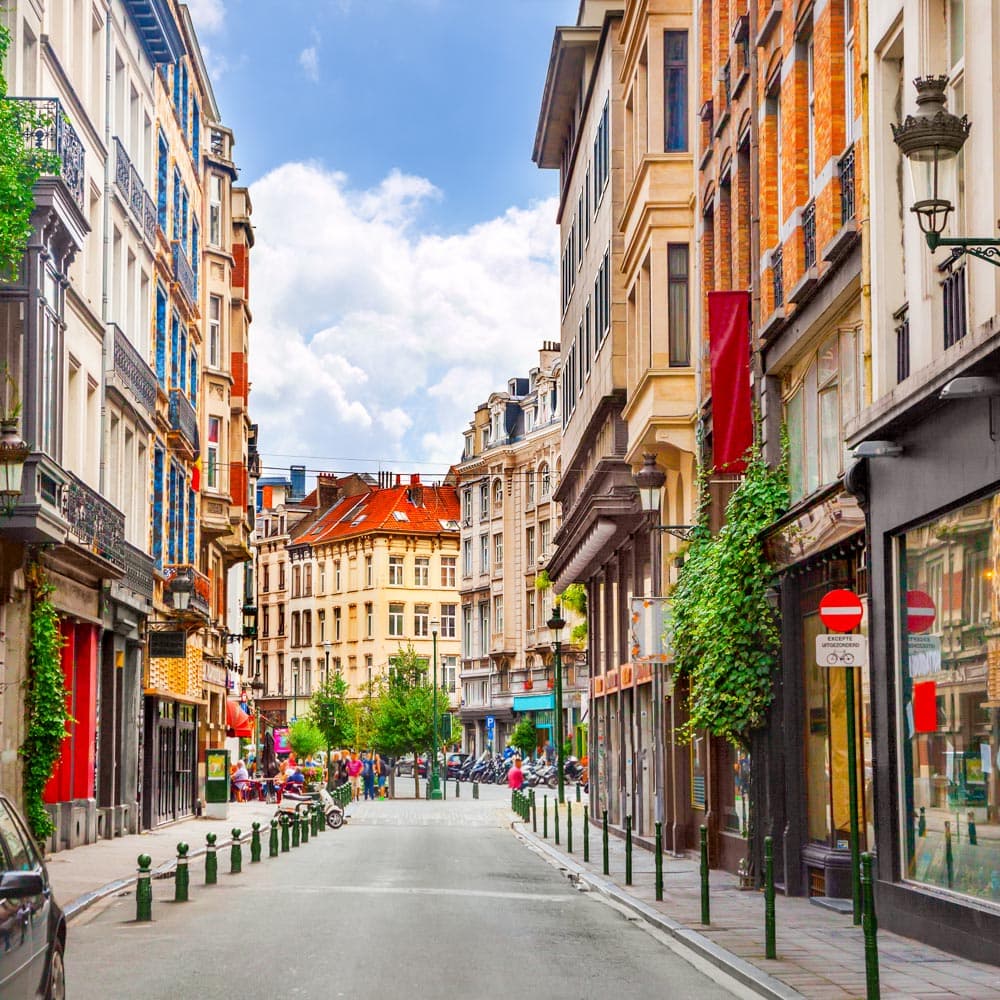 Brussels Old Town — Flanders, Belgium, Western Europe
